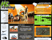 Tablet Screenshot of mcrunning.it